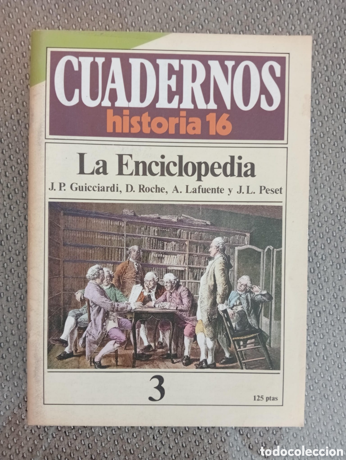 Libros de segunda mano: Cuadernos de Historia 16. 3. La Enciclopedia.