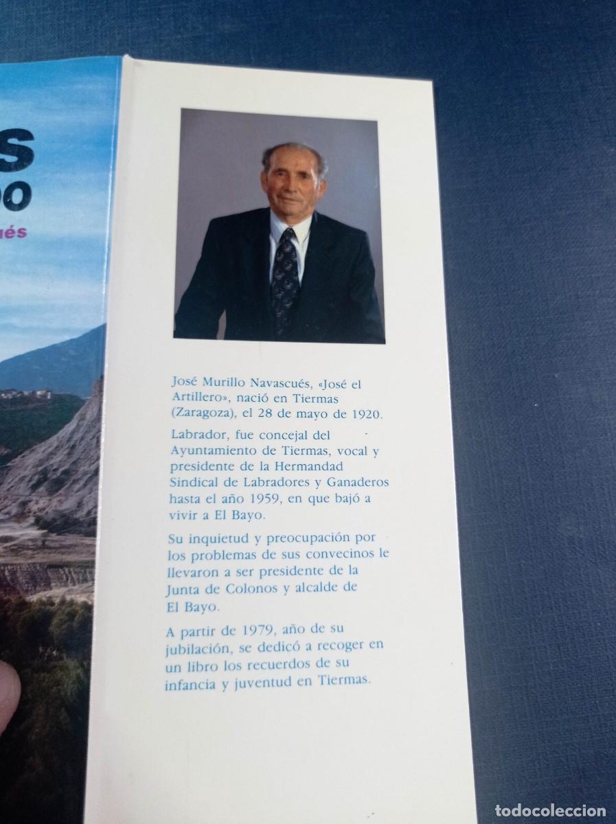 Libros de segunda mano: TIERMAS EN MI RECUERDO. JOS&Eacute; MURILLO NAVASCU&Eacute;S. EDICIONES OROEL, 1991. VER +++ - Foto 2