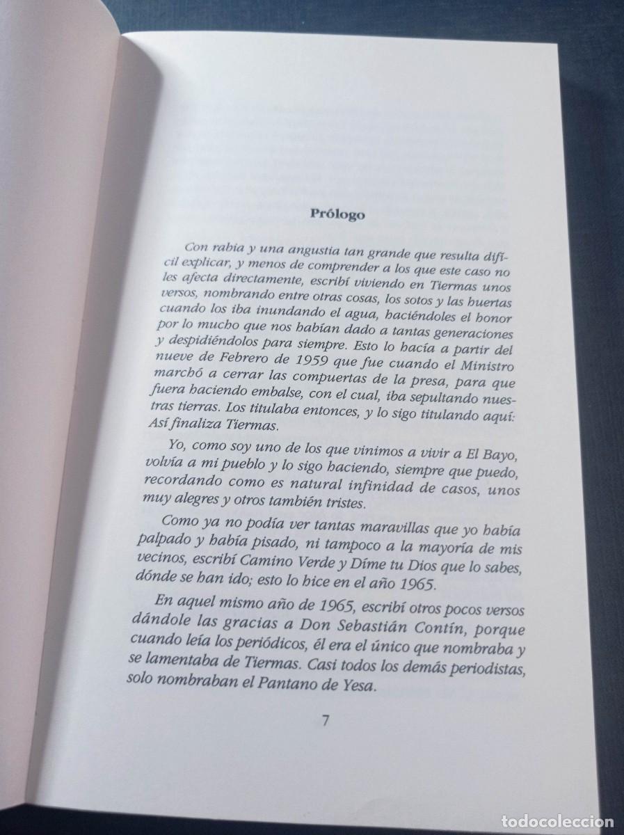Libros de segunda mano: TIERMAS EN MI RECUERDO. JOS&Eacute; MURILLO NAVASCU&Eacute;S. EDICIONES OROEL, 1991. VER +++ - Foto 5