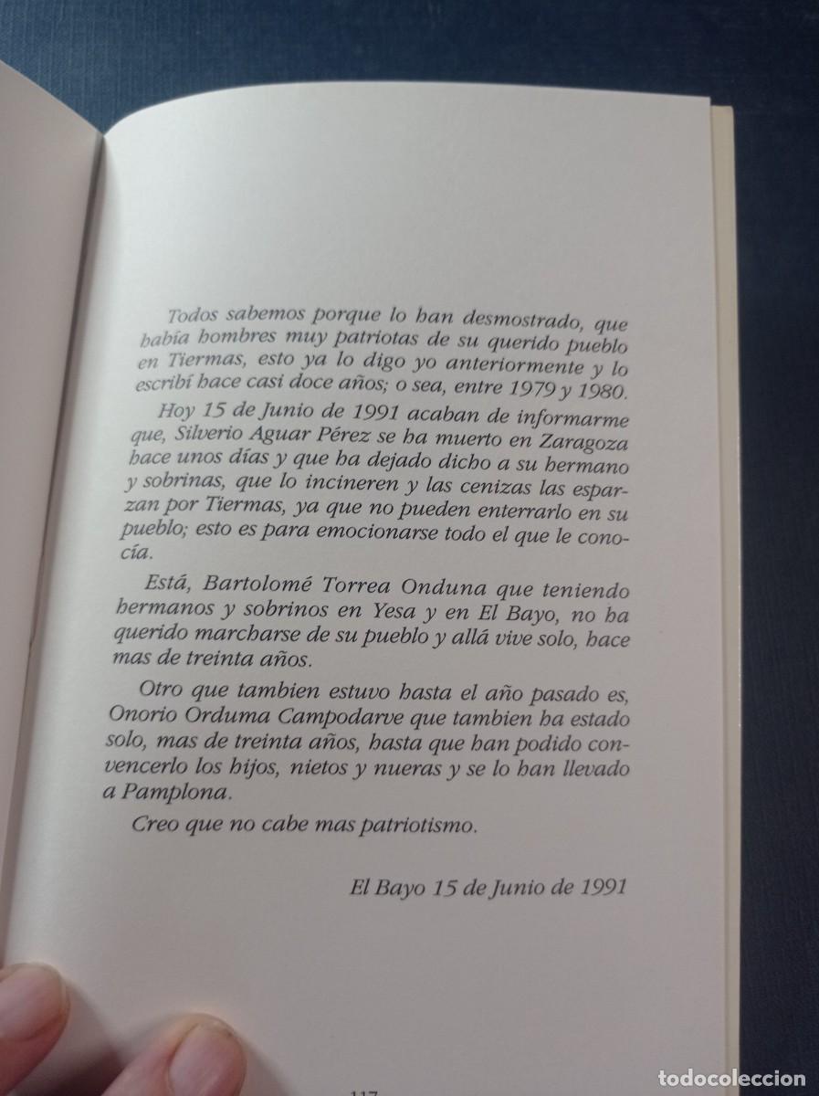 Libros de segunda mano: TIERMAS EN MI RECUERDO. JOS&Eacute; MURILLO NAVASCU&Eacute;S. EDICIONES OROEL, 1991. VER +++ - Foto 11
