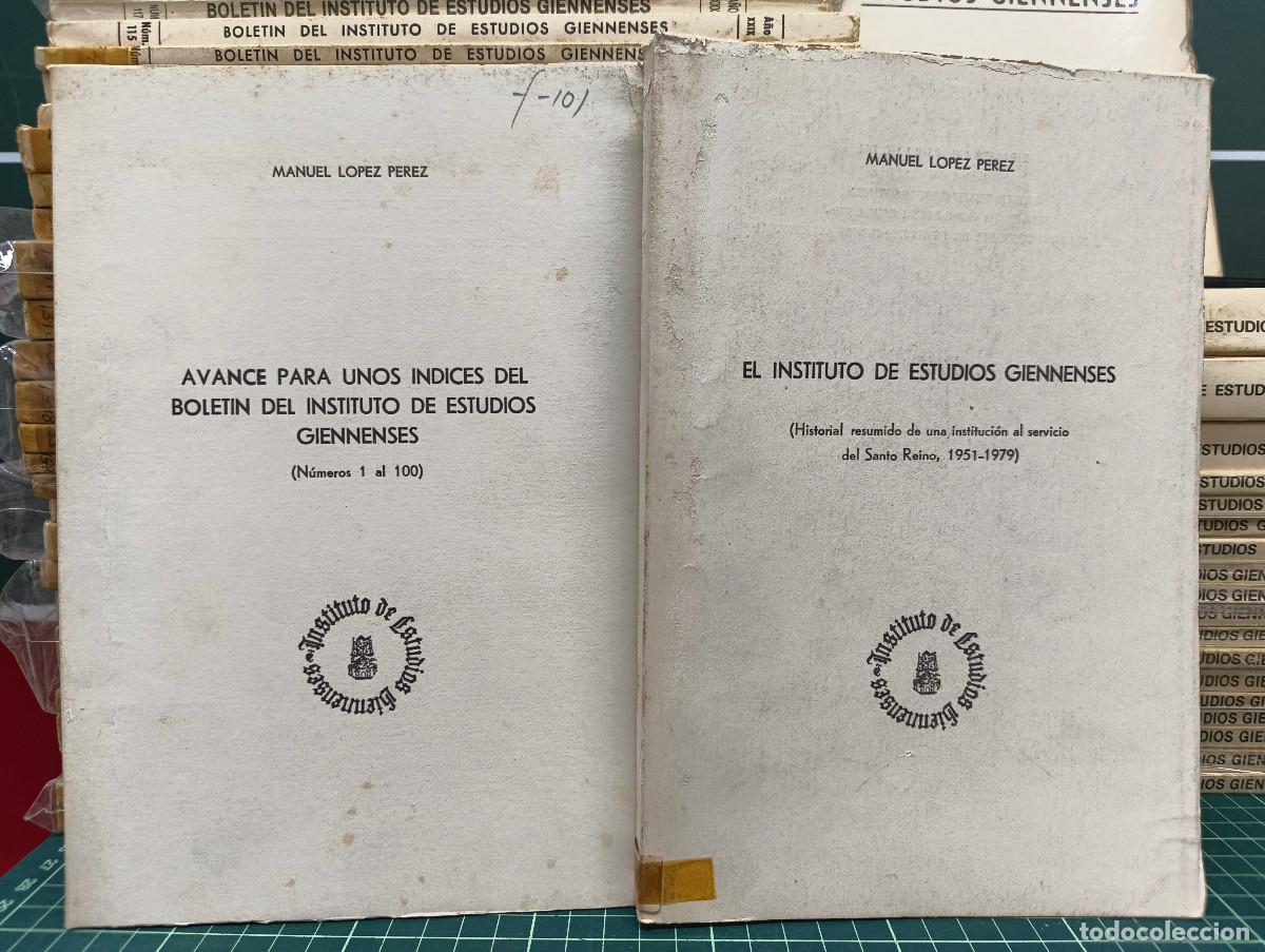 Libros de segunda mano: Colecci&oacute;n del Bolet&iacute;n del Instituto de Estudios Giennenses - Foto 2