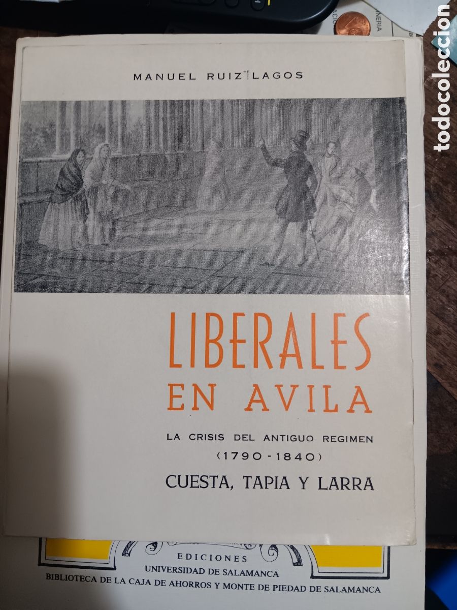 Libros de segunda mano: LIBERALES EN &Aacute;VILA MANUEL RUIZ LAGOS