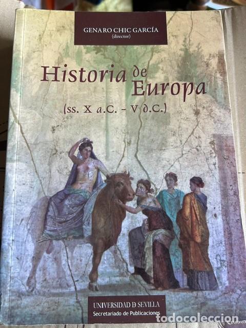 Libros de segunda mano: Historia de Europa -Genaro Chic Garc&iacute;a-