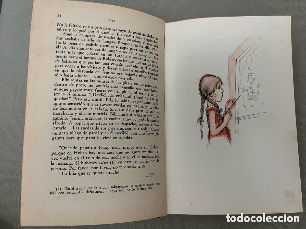Libros de segunda mano: Libro Bibi - Karin Michaelis - Edici&oacute;n Ilustrada - Foto 6