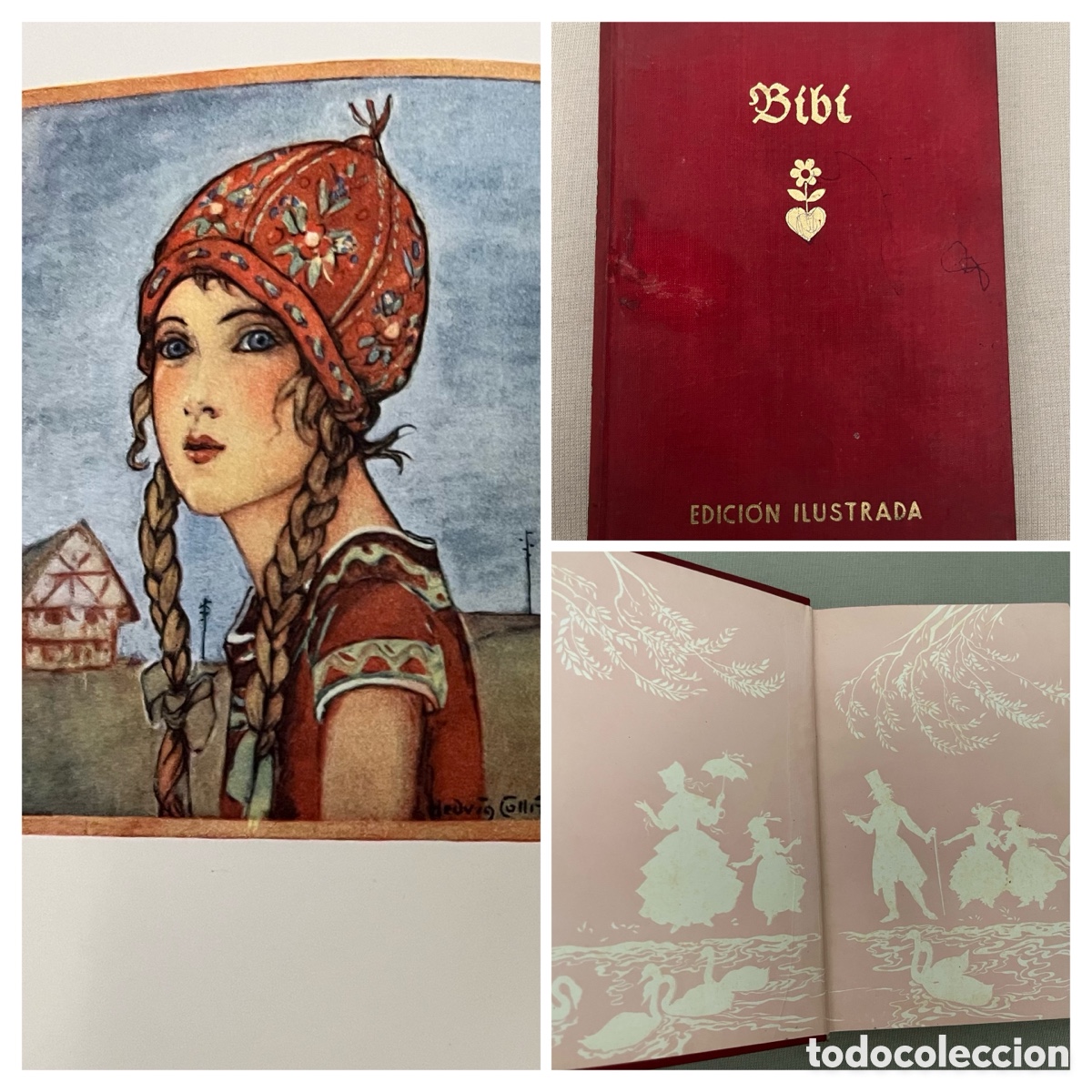 Libros de segunda mano: Libro Bibi - Karin Michaelis - Edici&oacute;n Ilustrada