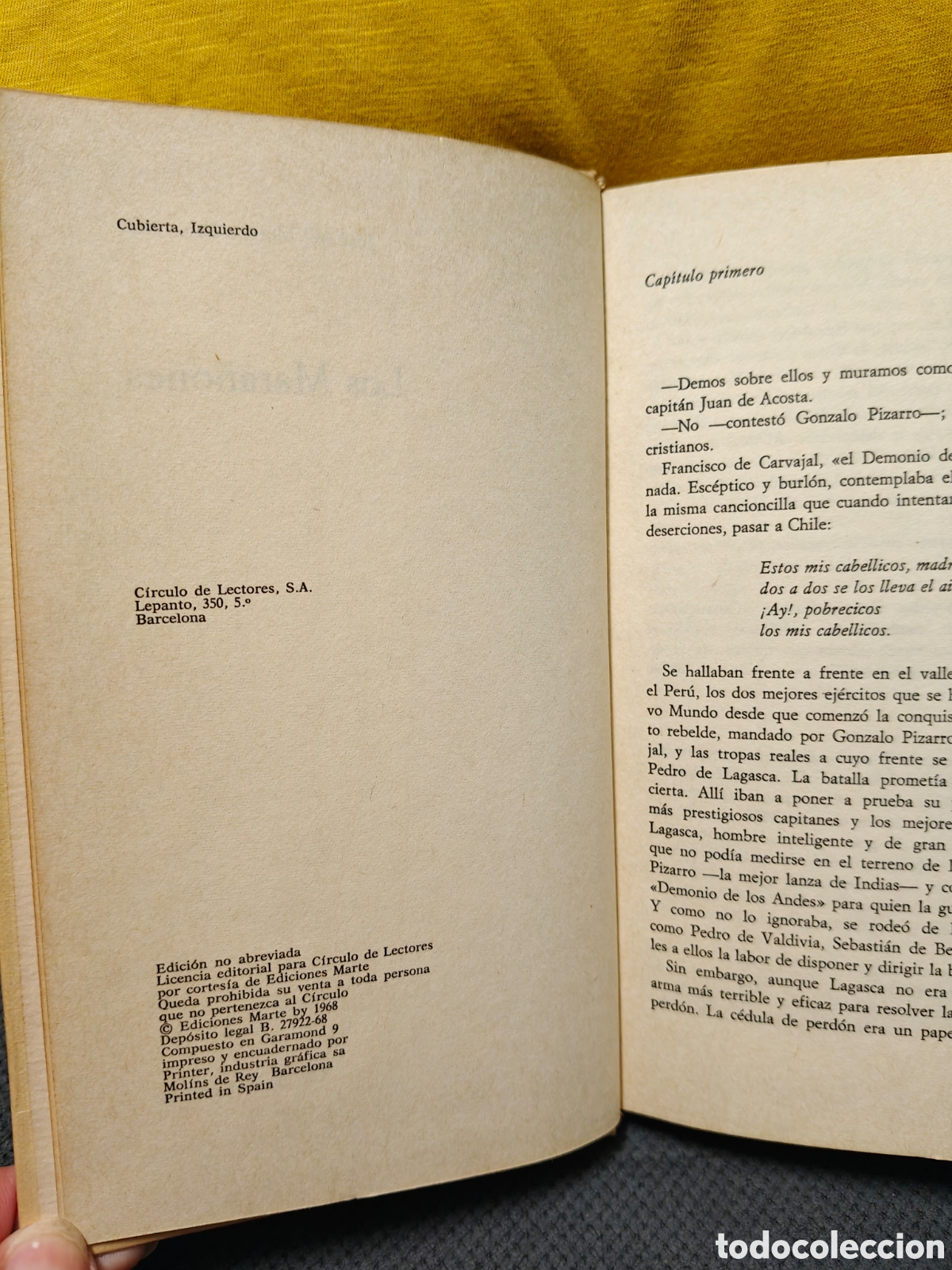 Libros de segunda mano: Los mara&ntilde;ones, Jos&eacute; Mar&iacute;a Moreno Echevarr&iacute;a - Foto 2