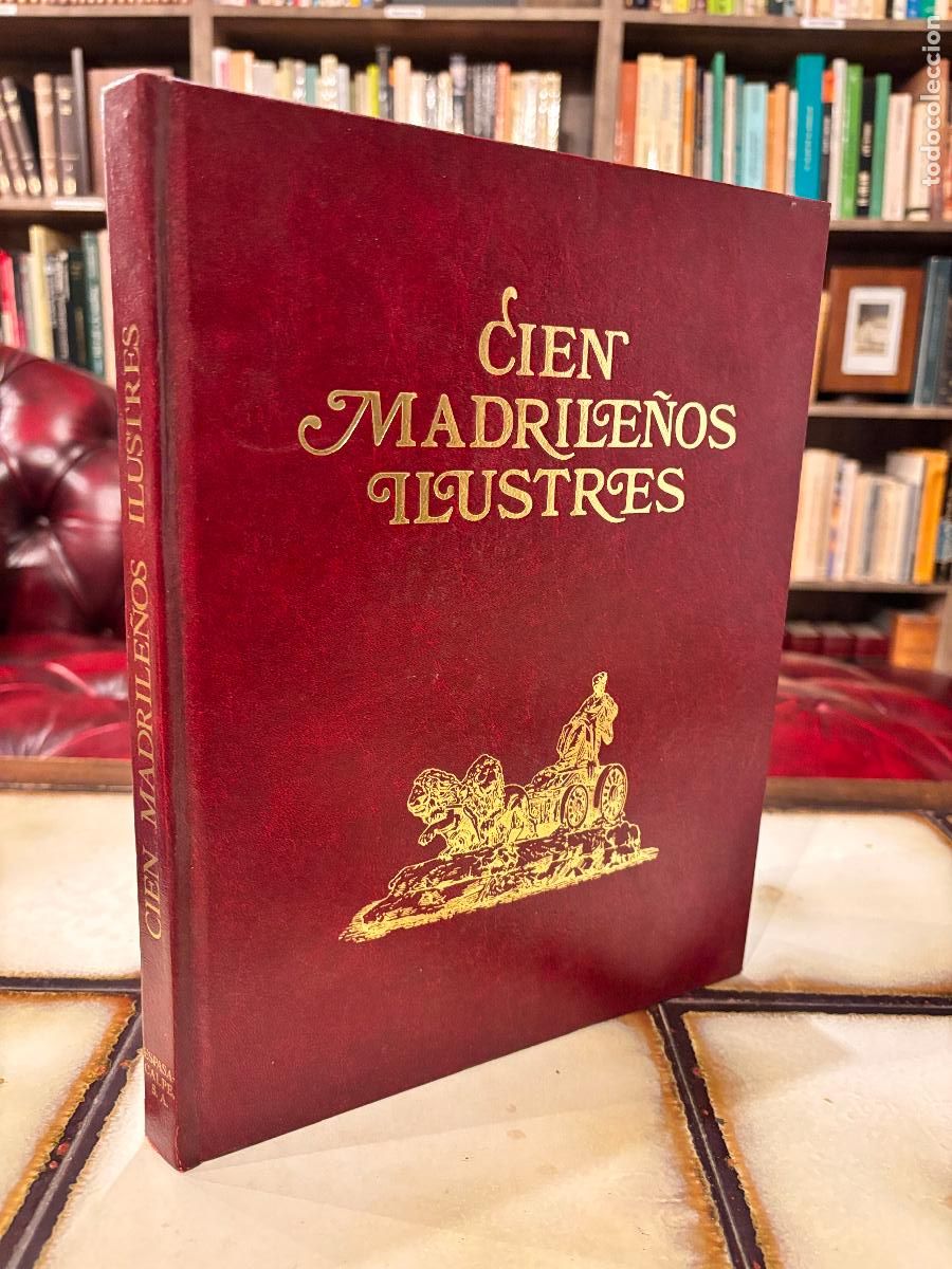 Libros de segunda mano: Cien madrile&ntilde;os ilustres. Espasa-Calpe, 1980. PEDIDO M&Iacute;NIMO 5&euro;