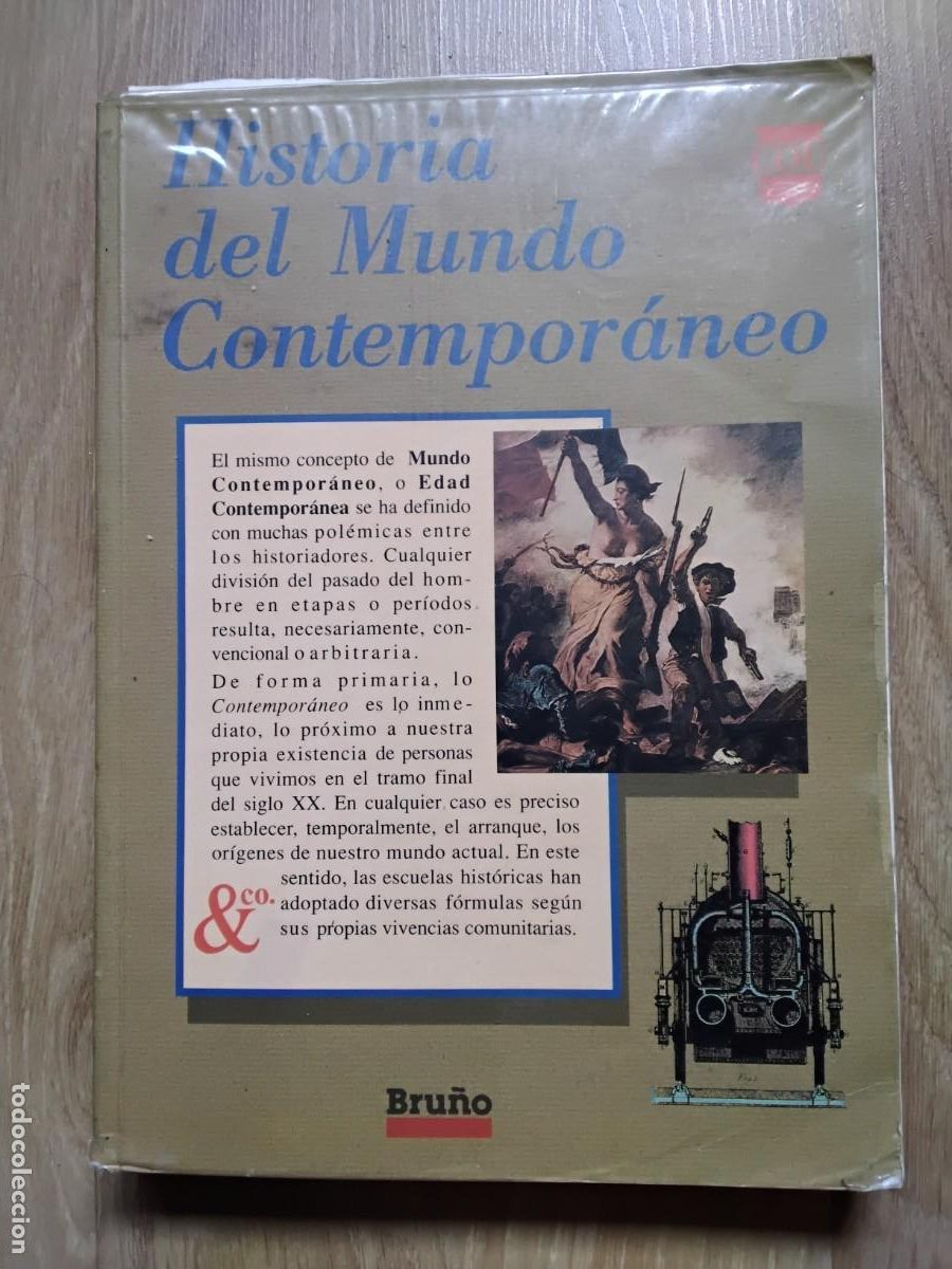 Libros de segunda mano: HISTORIA DEL MUNDO CONTEMPOR&Aacute;NEO. LIBRO DE TEXTO. BRU&Ntilde;O. COU. 1992