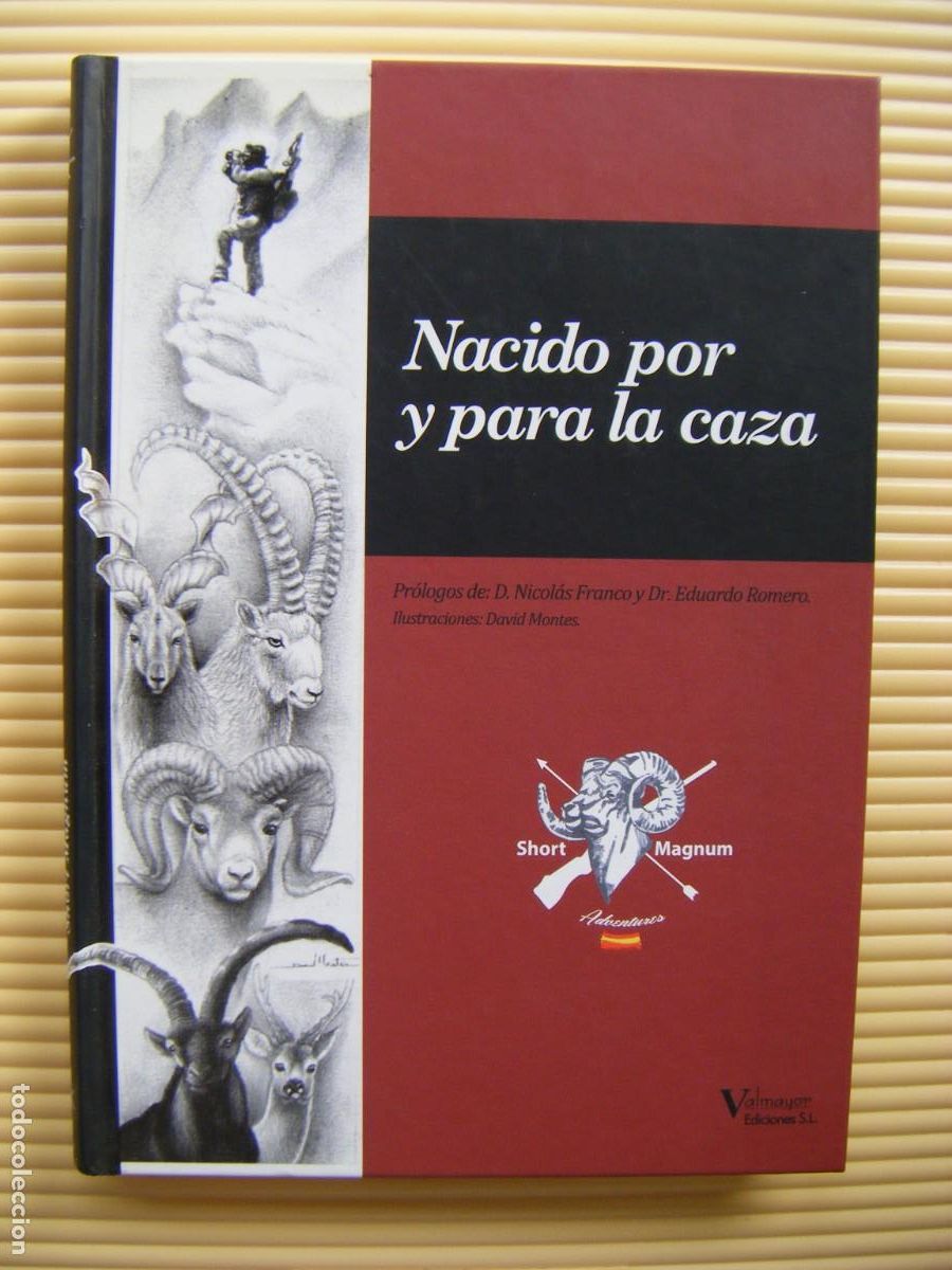 Libros de segunda mano: NACIDO POR Y PARA LA CAZA - ( envio gratis )