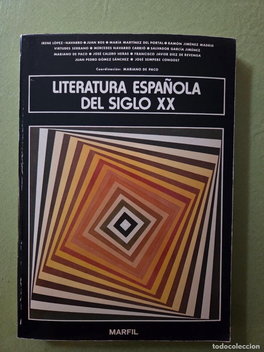 Libros de segunda mano: Literatura Espa&ntilde;ola del Siglo XX. Marfil - VV. AA.