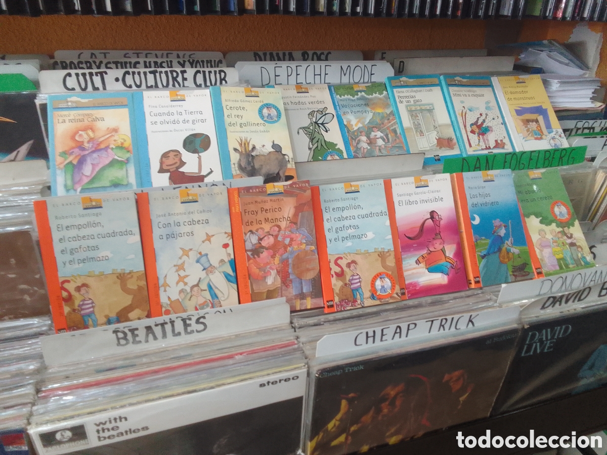 Libros de segunda mano: Lote 15 libros barco de vapor