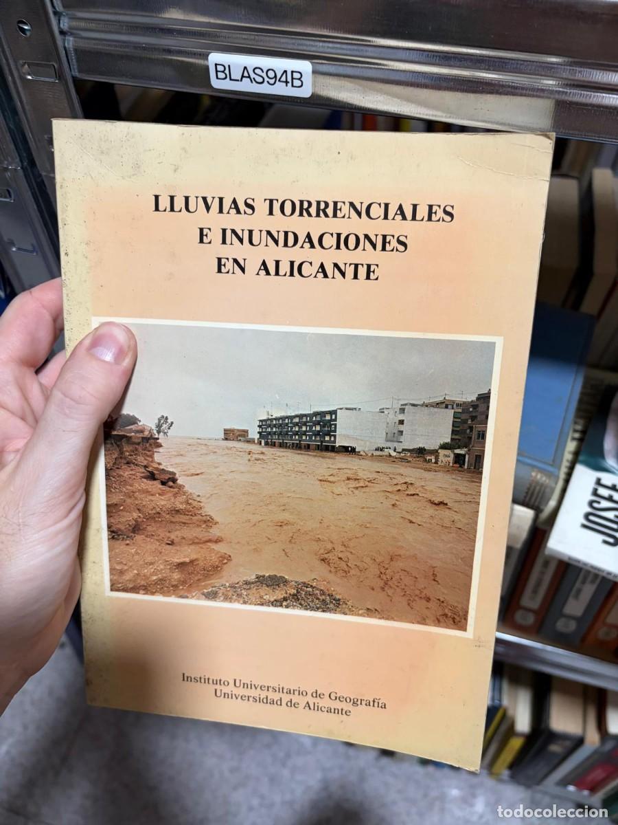 Libros de segunda mano: BLAS94B Lluvias torrenciales e inundaciones en Alicante. Instituto Universitario de Geograf&iacute;a, Unive