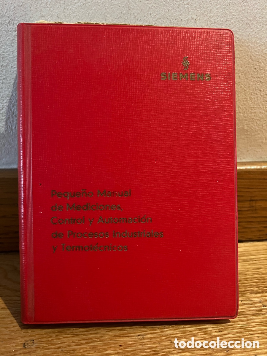 Libros de segunda mano: Peque&ntilde;o Manual de Mediciones, Control y Automaci&oacute;n de Procesos industriales y Termot&eacute;cnicos SIEMENS