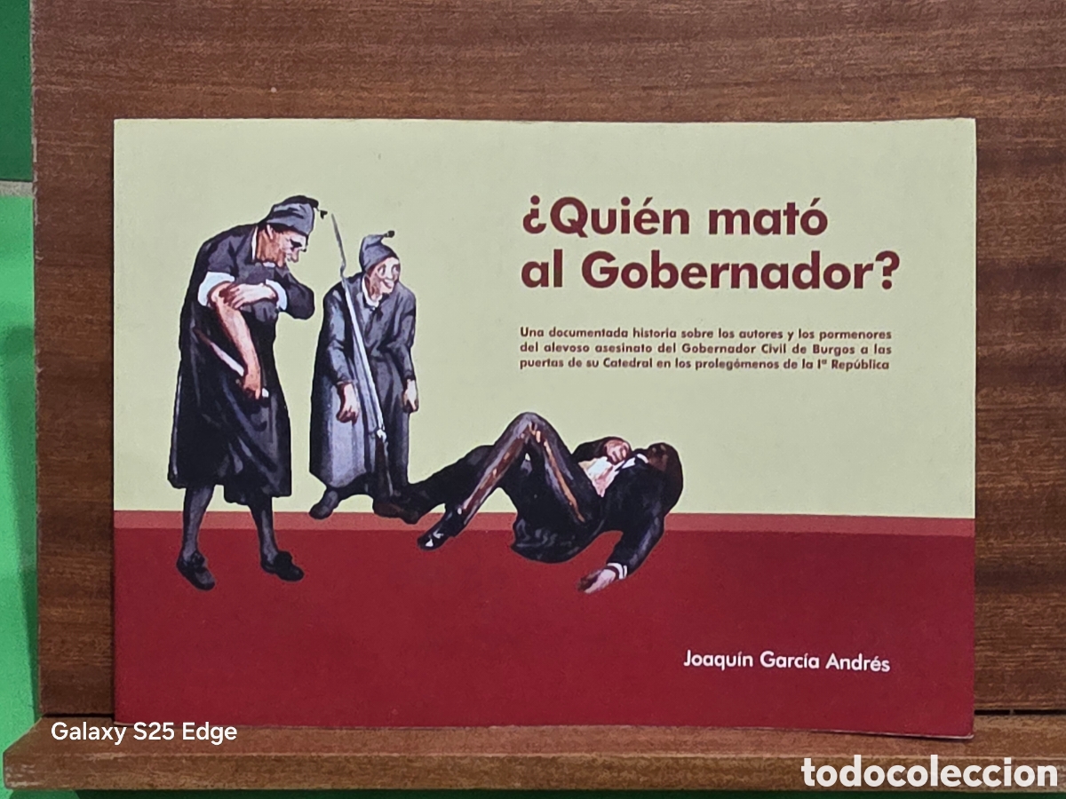 Libros de segunda mano: &rdquo;&rdquo;&iquest;&iquest;QUI&Eacute;N MAT&Oacute; AL GOBERNADOR??.&rdquo;&rdquo;...JOAQUIN GARC&Iacute;A ANDR&Eacute;S.....2007...