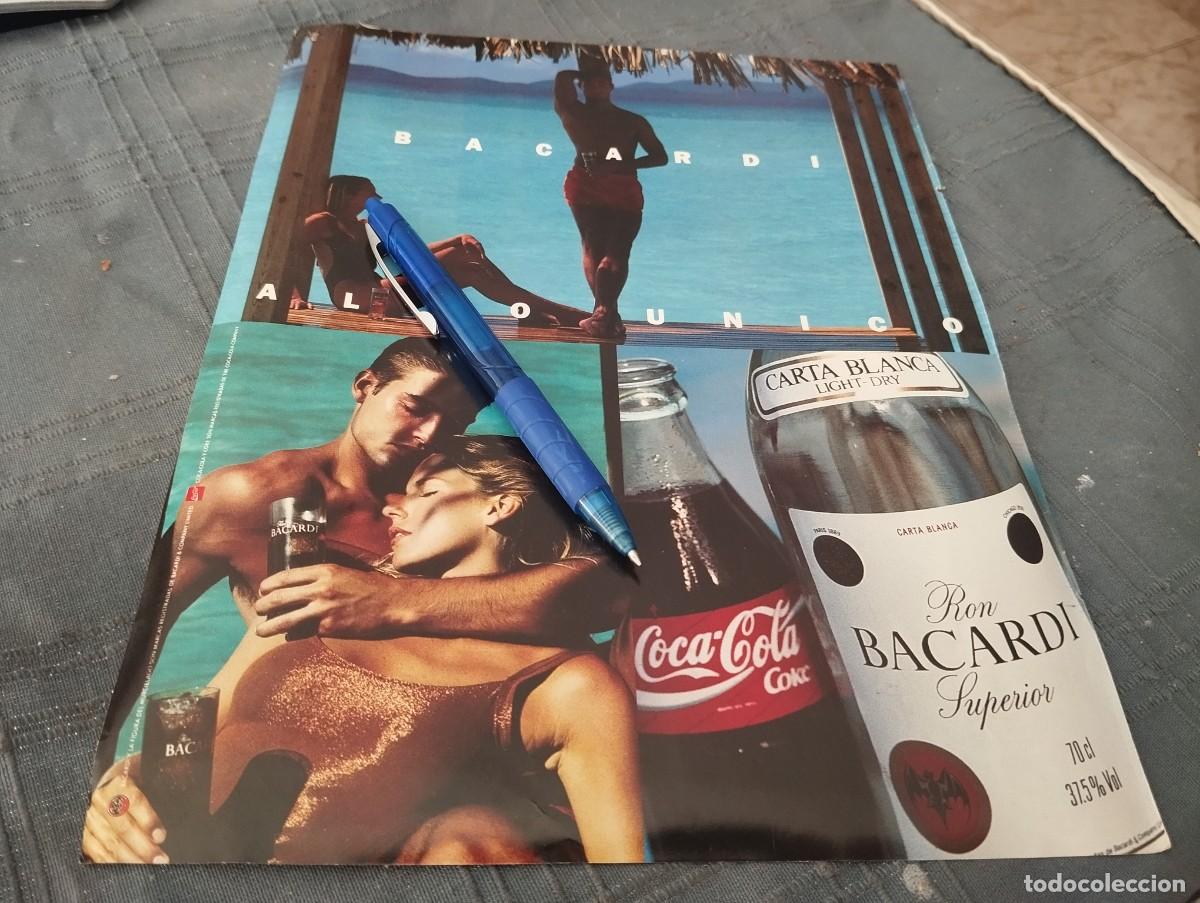 Libros de segunda mano: BACARDI COCA COLA ANUNCIO PUBLICIDAD REVISTA 1992