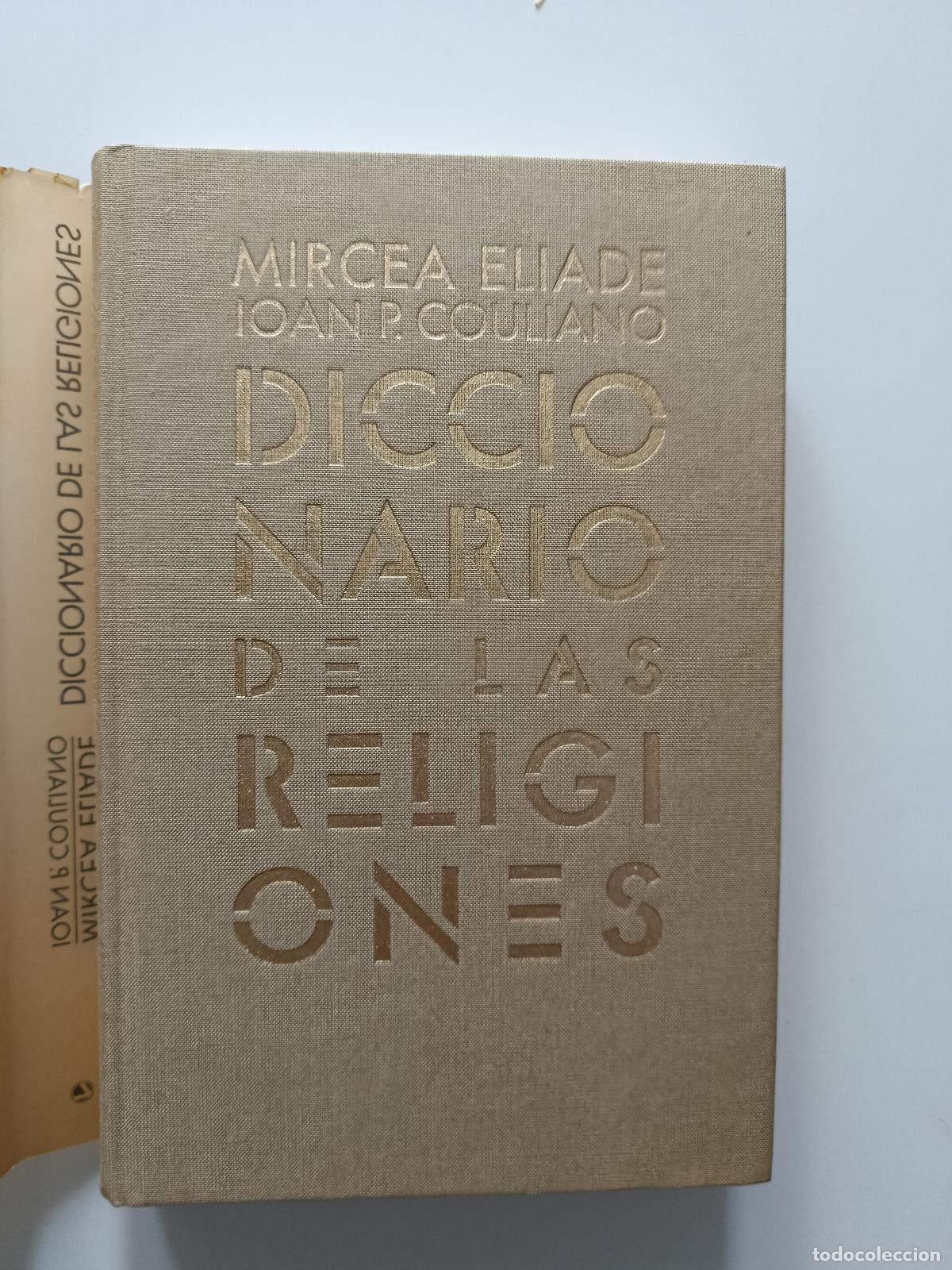 Libros de segunda mano: DICCIONARIO DE LAS RELIGIONES. MIRCEA ELIADE ION P. COULIANO. C&Iacute;RCULO DE LECTORES. 1997