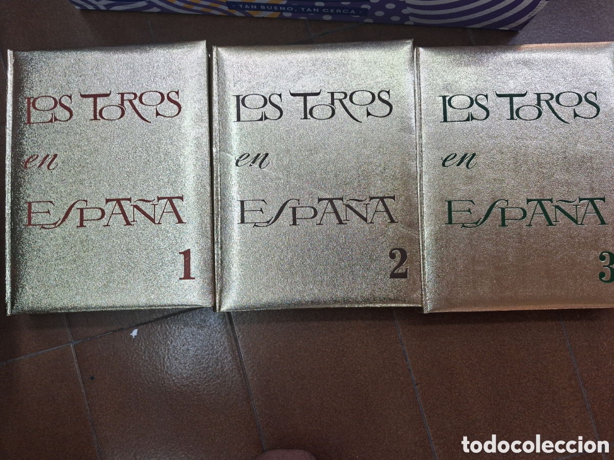 Libros de segunda mano: LOTE 3 TOMOS LIBROS LOS TOROS EN ESPA&Ntilde;A CARLOS ORELLANA