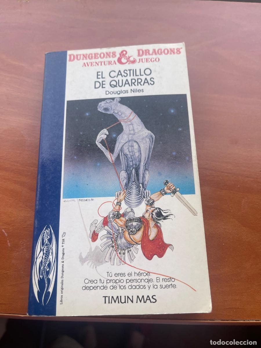 Libros de segunda mano: LIBRO ADVANCED DUNGEONS & DRAGONS - EL CASTILLO DE QUARRAS N&ordm;2 - TIMUN MAS- HOJA SIN ESCRIBIR