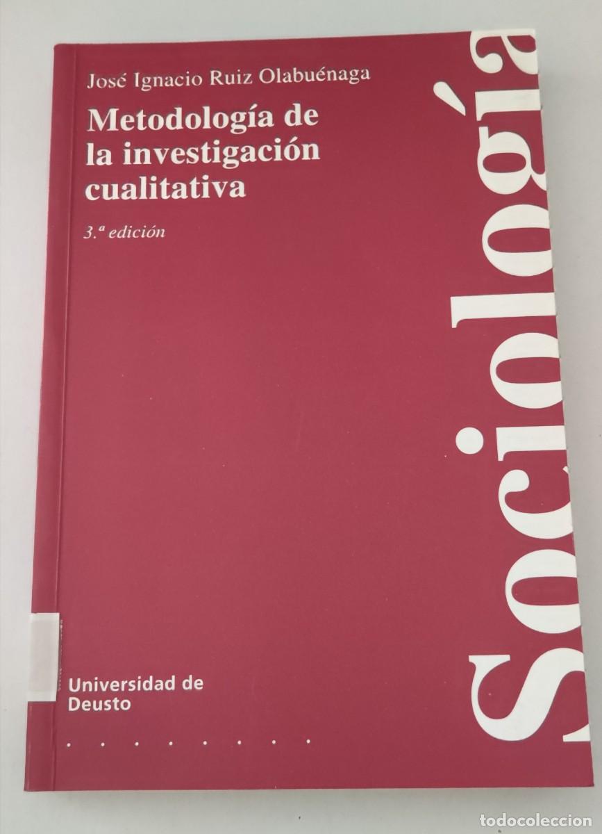 Libros de segunda mano: LIBRO METODOLOG&Iacute;A DE LA INVESTIGACI&Oacute;N CUALITATIVA