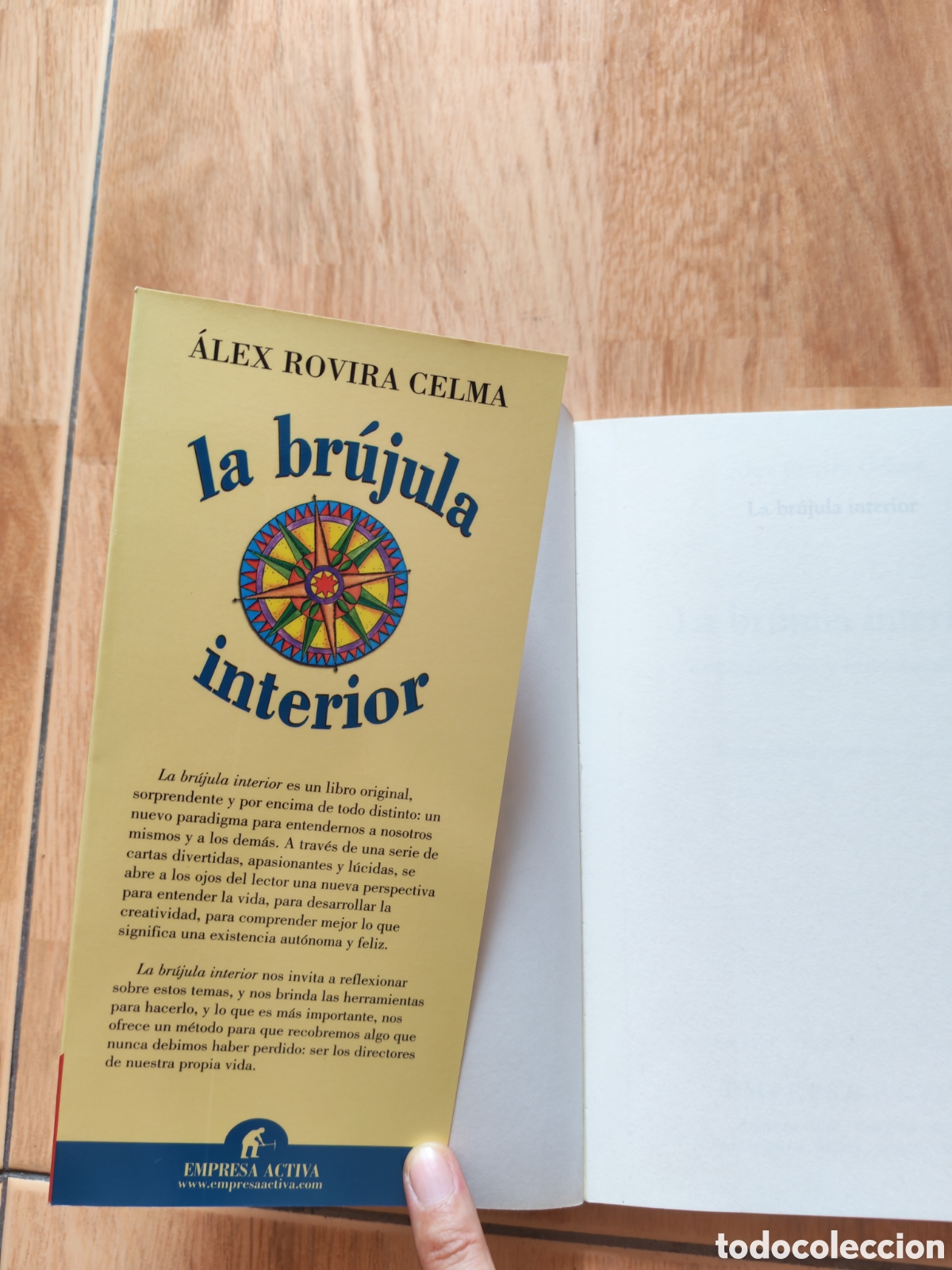 Libros de segunda mano: Libro la br&uacute;jula interior de &Aacute;lex Rovira - Foto 2
