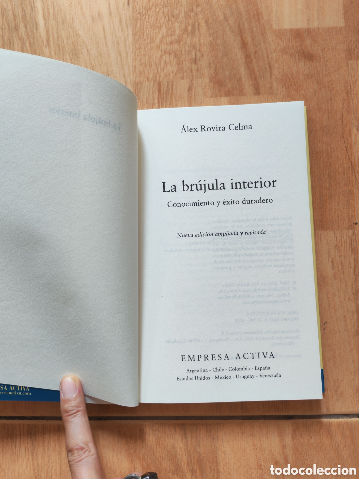 Libros de segunda mano: Libro la br&uacute;jula interior de &Aacute;lex Rovira - Foto 3