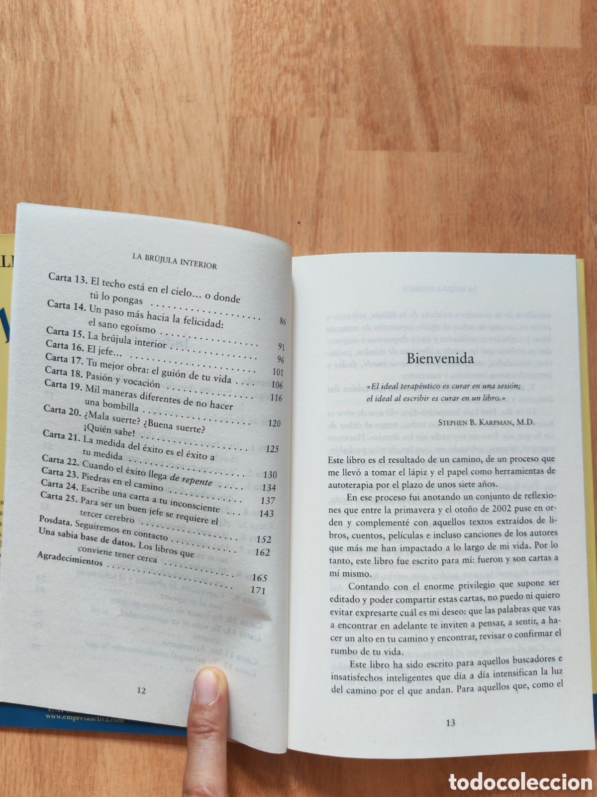 Libros de segunda mano: Libro la br&uacute;jula interior de &Aacute;lex Rovira - Foto 6