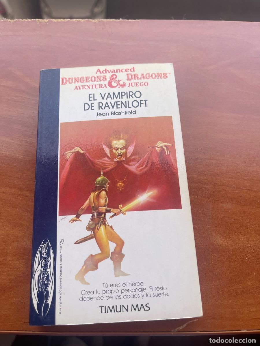 Libros de segunda mano: EL VAMPIRO DE RAVENLOFT JEAN BLASFIELD DUNGEONS & DRAGONS AVENTURA Y JUEGO TIMUN MAS 1987 N&ordm; 6