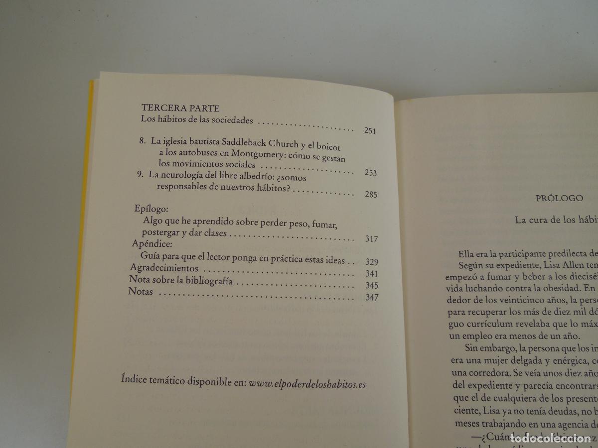 Libros de segunda mano: EL PODER DE LOS H&Aacute;BITOS - CHARLES DUHIGG- VERGARA 2021 - Foto 3