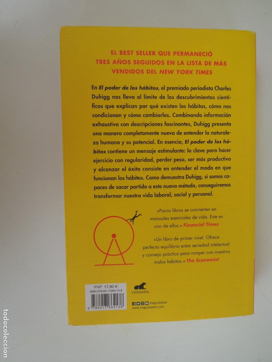 Libros de segunda mano: EL PODER DE LOS H&Aacute;BITOS - CHARLES DUHIGG- VERGARA 2021 - Foto 5