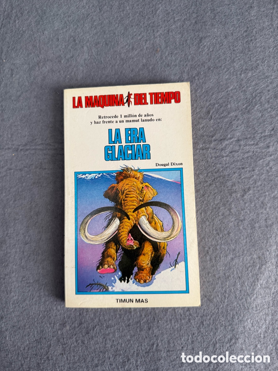 Libros de segunda mano: LIBRO JUEGO, LA MAQUINA DEL TIEMPO 7, LA EDAD GLACIAR - A&Ntilde;O: 35.000 A.C.