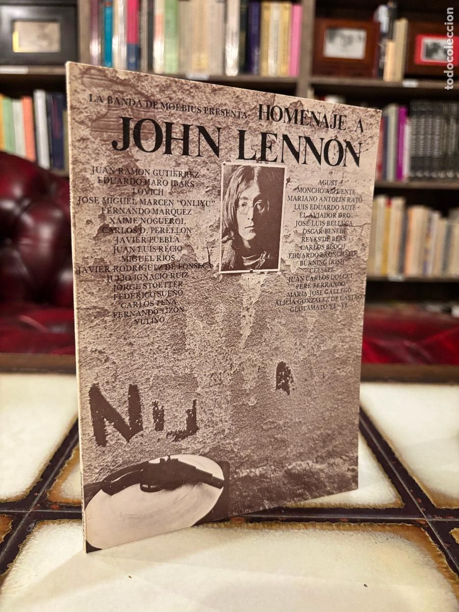 Libros de segunda mano: Homenaje a John Lennon. La banda de Moebius.