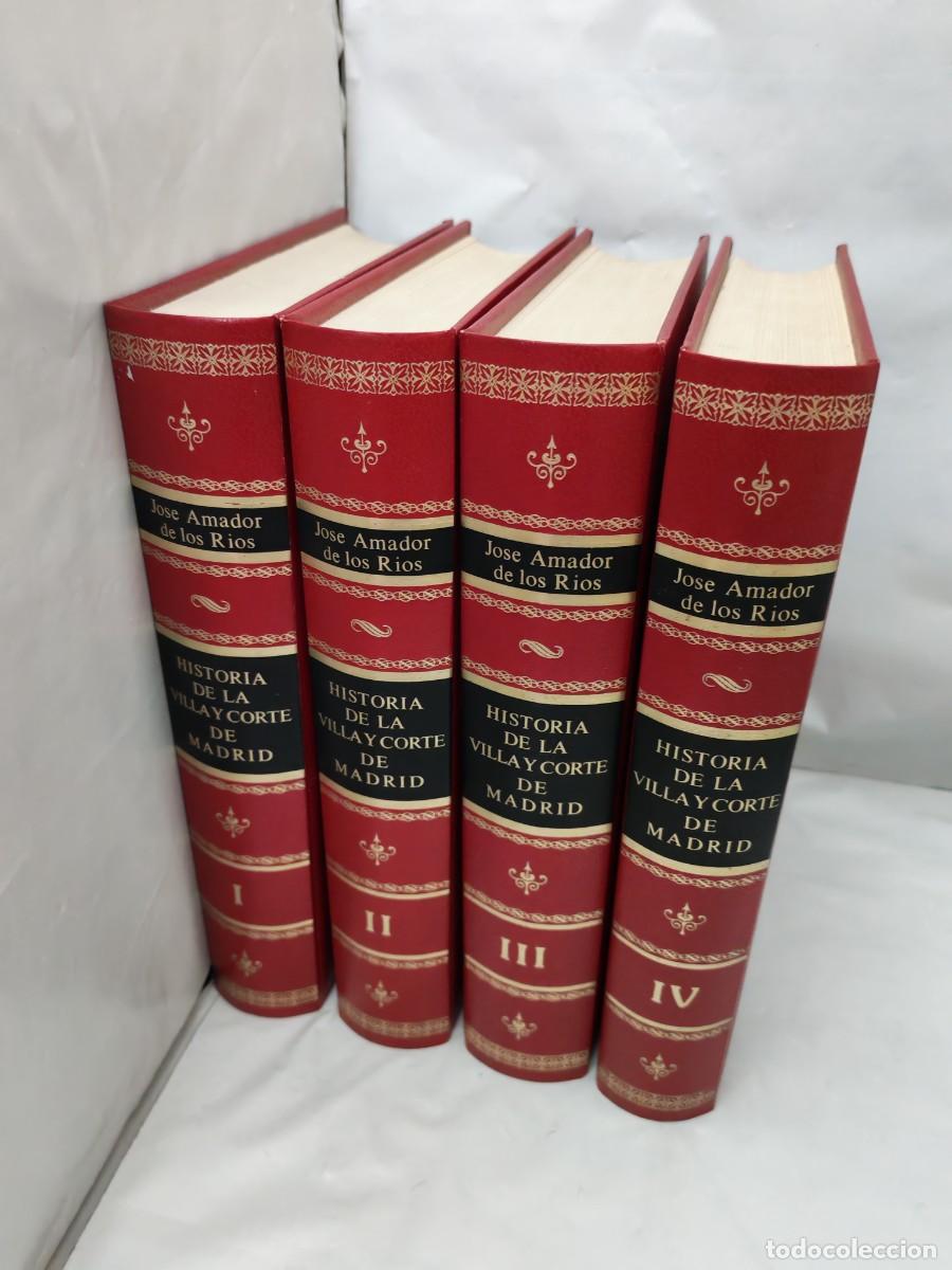 Libros de segunda mano: Historia de la Villa y Corte de Madrid, Tomos I, II, III y IV (Obra completa, Edici&oacute;n facs&iacute;mil)