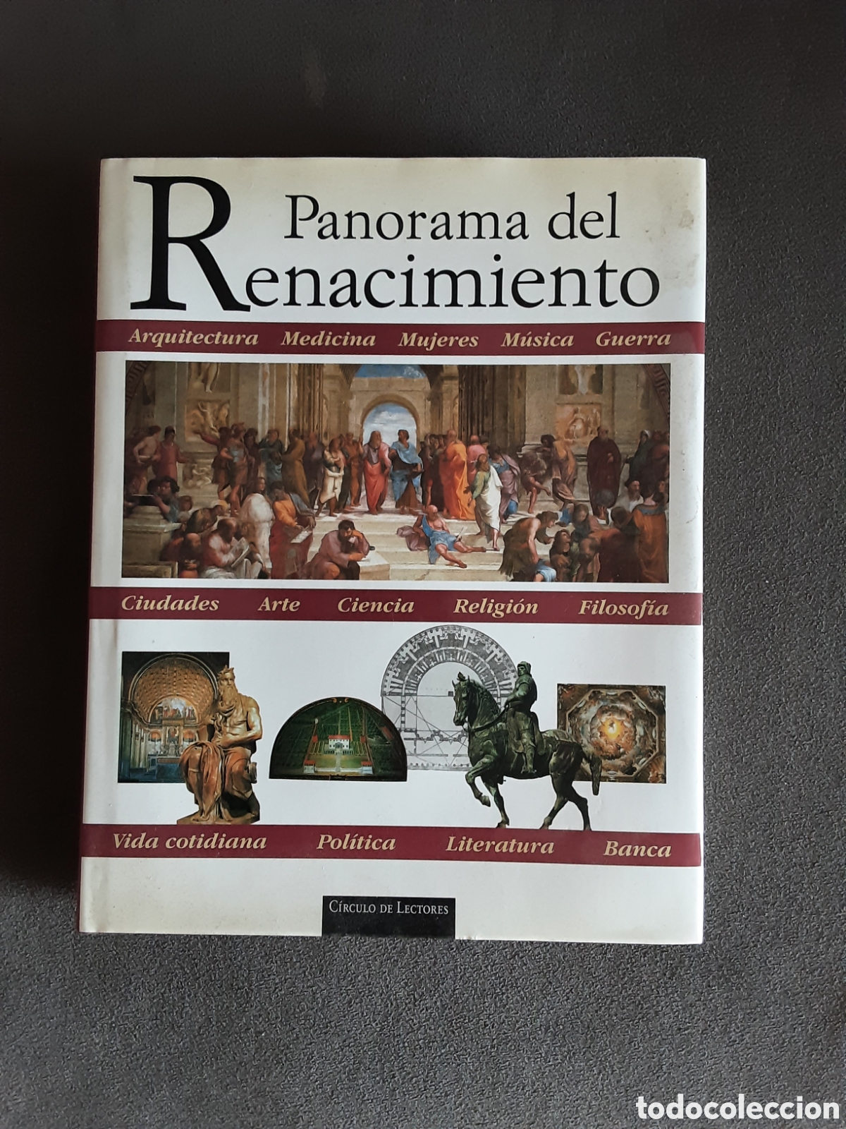 Libros de segunda mano: PANORAMA DEL RENACIMIENTO CON ,AS DE 1000 IM&Aacute;GENES 1997 CIRCULO DE LECTORES