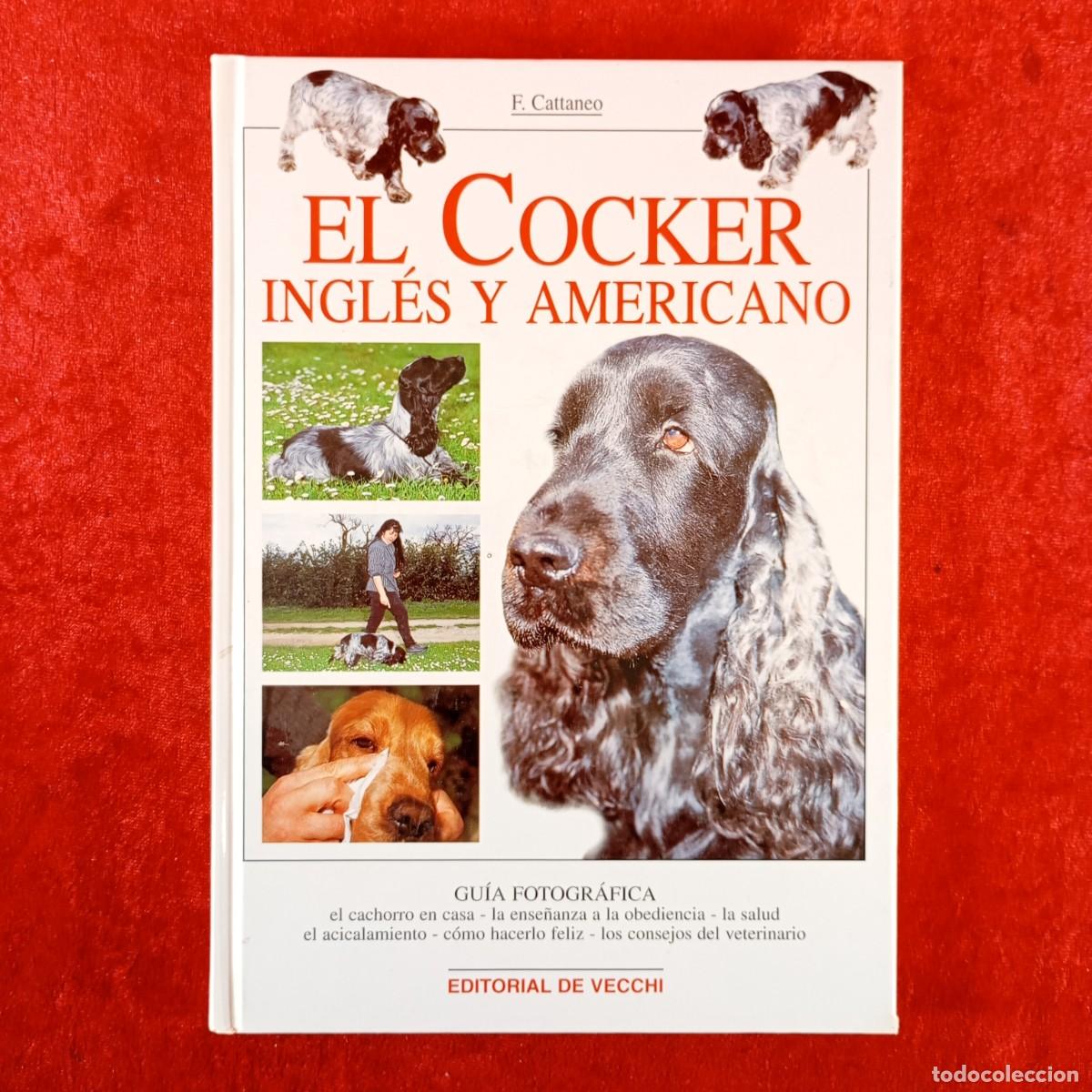 Libros de segunda mano: EL COCKER INGL&Eacute;S Y AMERICANO - F. CATTANEO - EDITORIAL DE VECCHI - 2002 / 1972