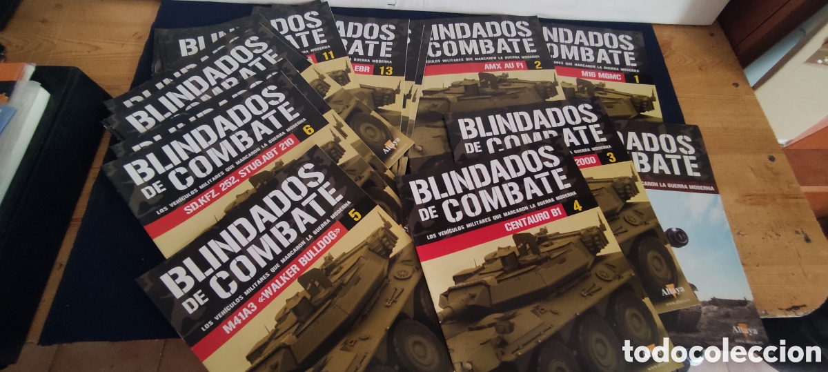 Libros de segunda mano: Blindados de combate 17 fasciculos - Foto 2