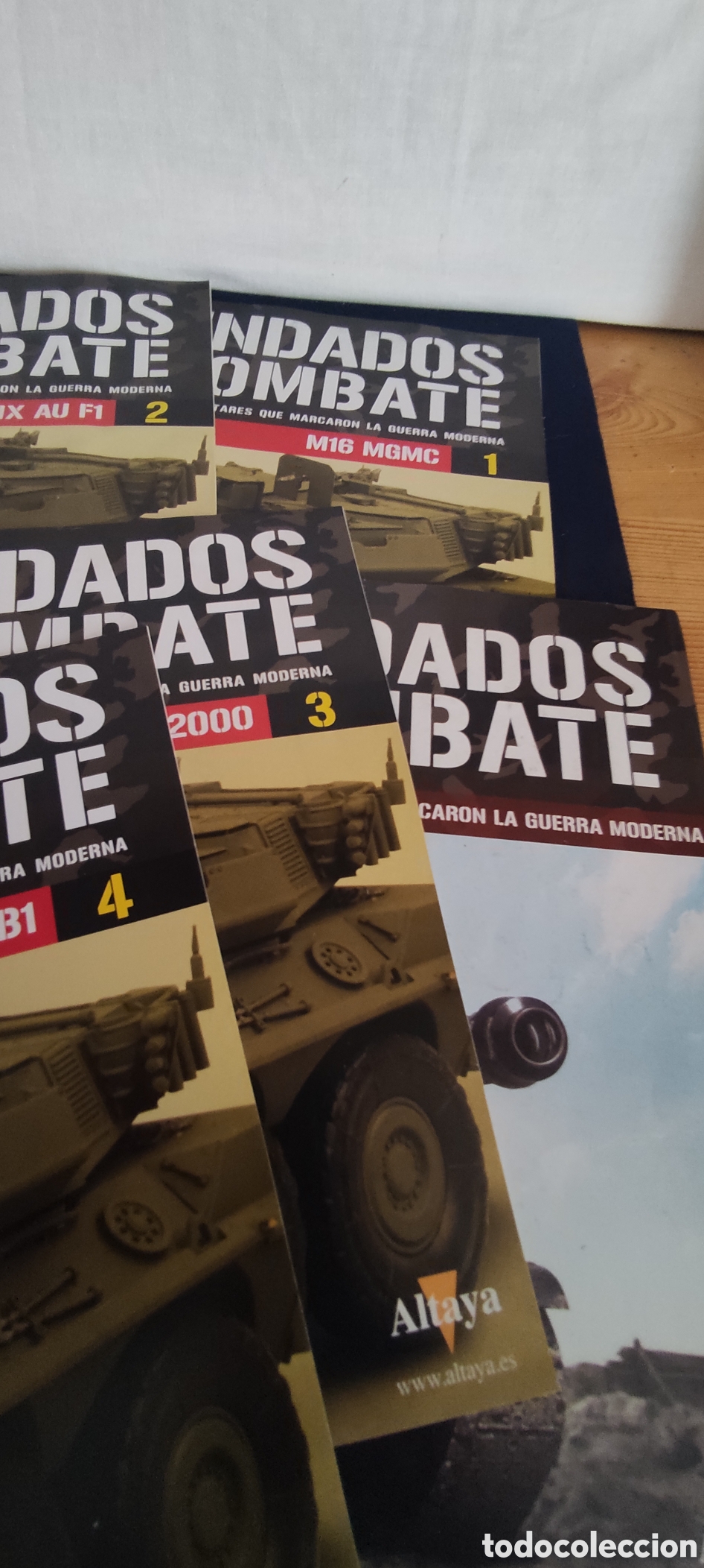 Libros de segunda mano: Blindados de combate 17 fasciculos - Foto 4