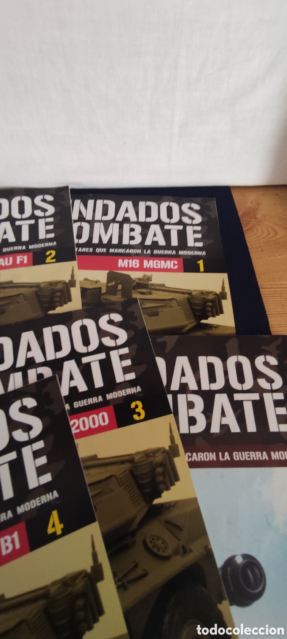 Libros de segunda mano: Blindados de combate 17 fasciculos - Foto 5