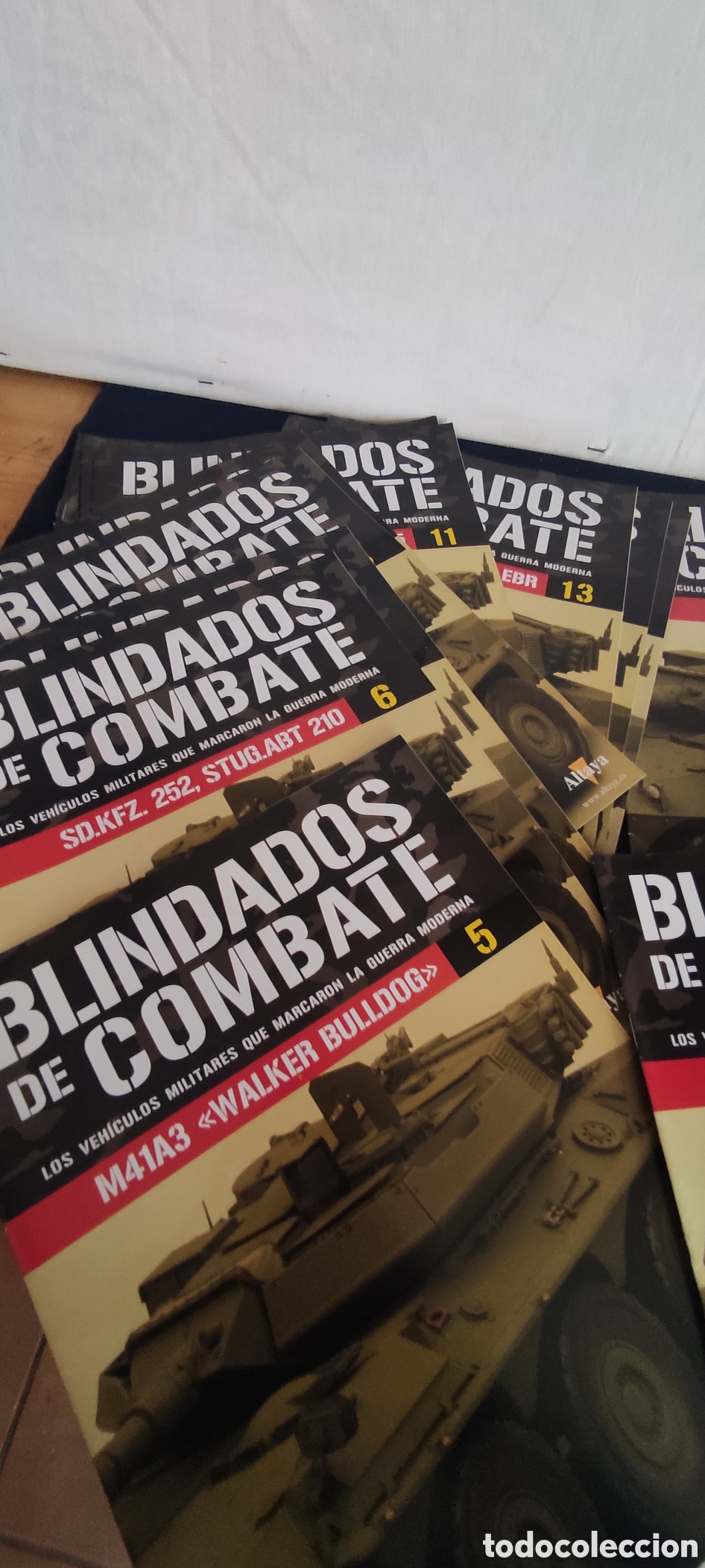 Libros de segunda mano: Blindados de combate 17 fasciculos - Foto 6