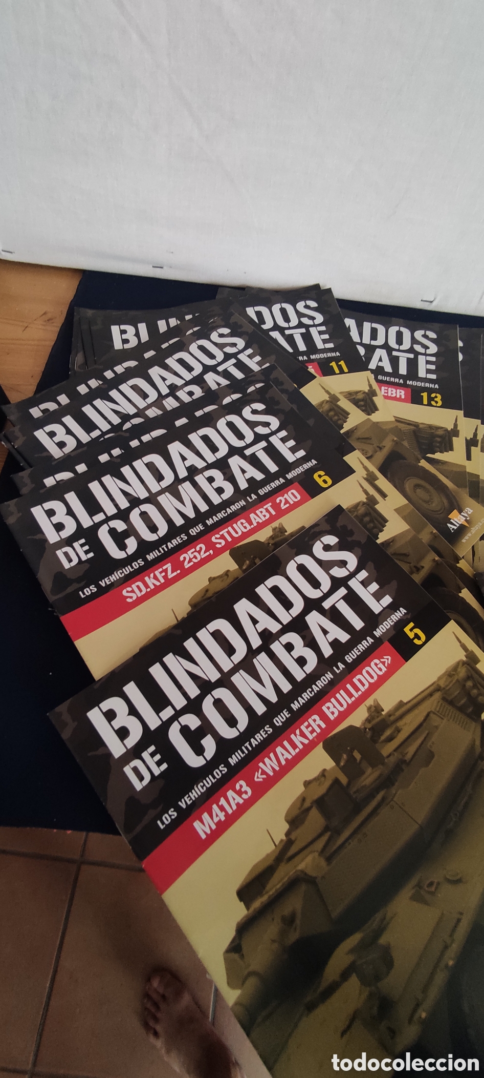 Libros de segunda mano: Blindados de combate 17 fasciculos - Foto 7