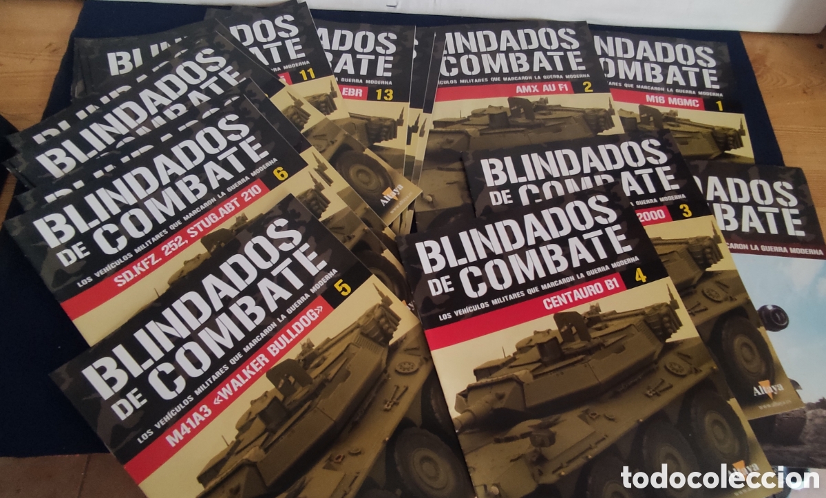 Libros de segunda mano: Blindados de combate 17 fasciculos