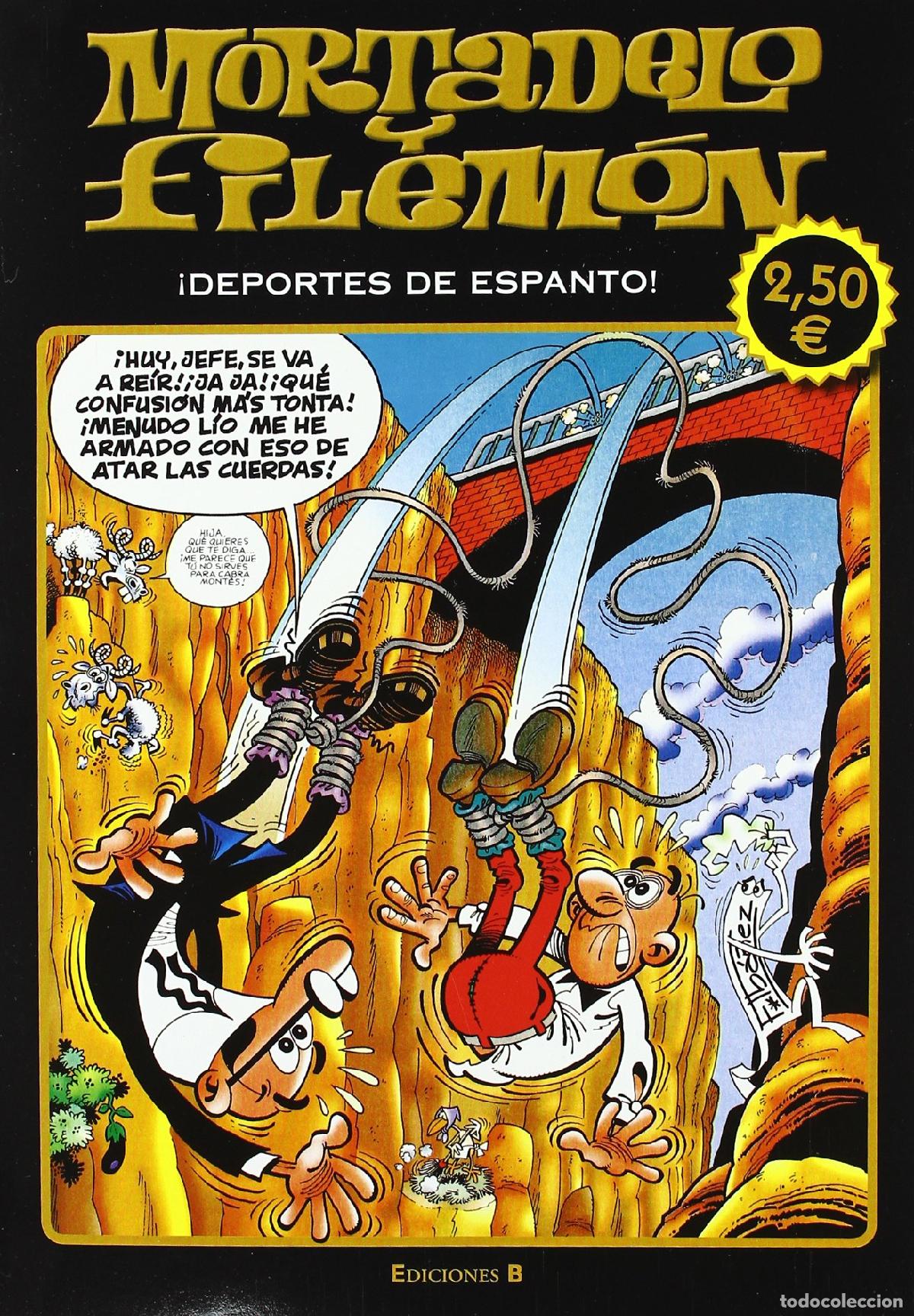 Libros de segunda mano: Mortadelo y Filem&oacute;n: deportes de espanto - Foto 1