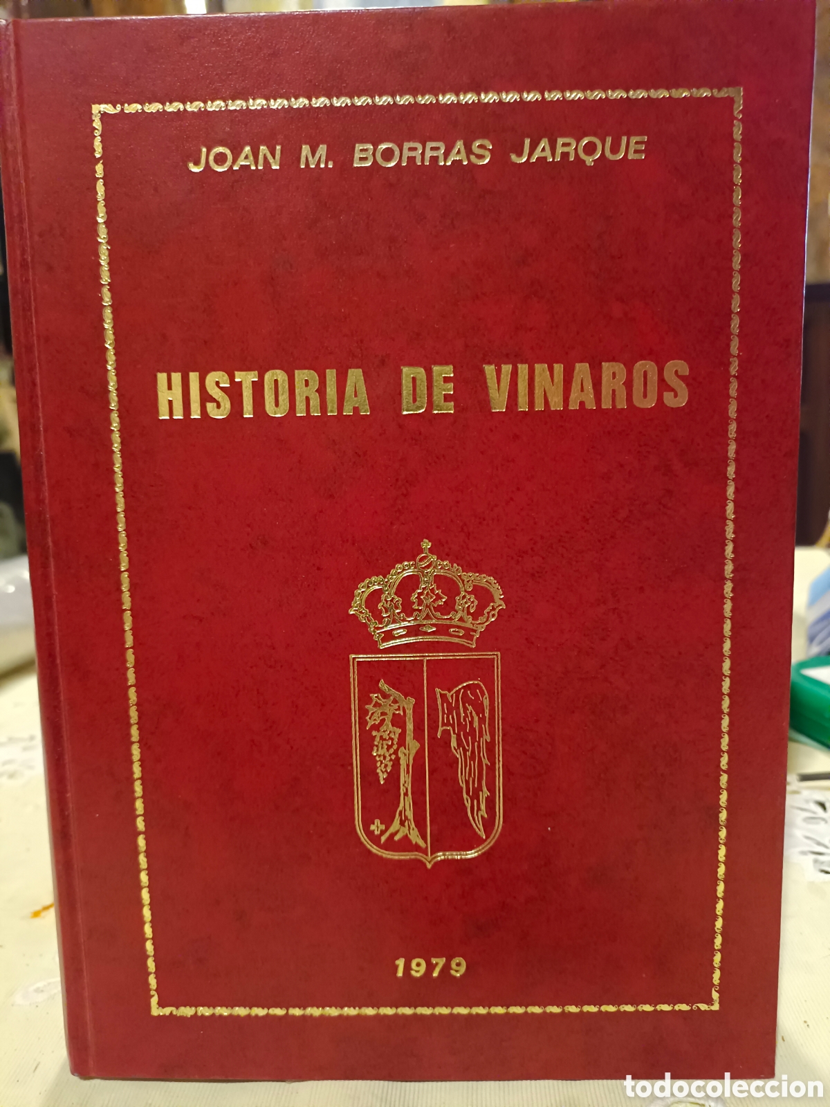 Libros de segunda mano: Historia de Vinaros J.M.Borras
