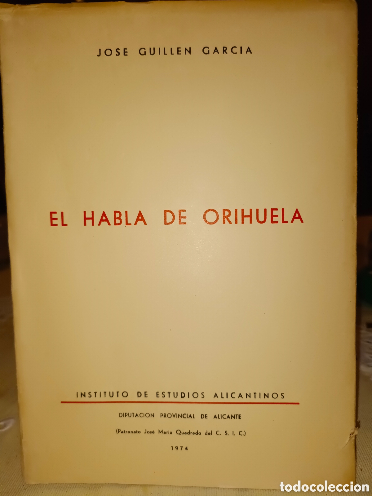 Libros de segunda mano: El Habla de Orihuela
