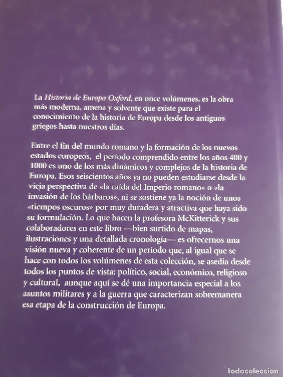 Libros de segunda mano: La Alta Edad Media. Rosamond Mckitterick / TAPAS DURAS - Foto 3
