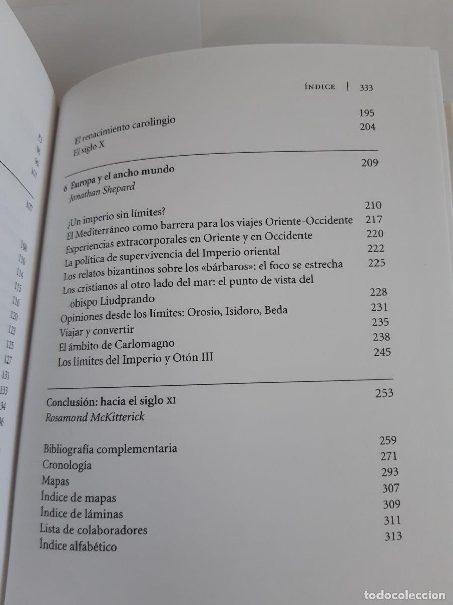 Libros de segunda mano: La Alta Edad Media. Rosamond Mckitterick / TAPAS DURAS - Foto 4