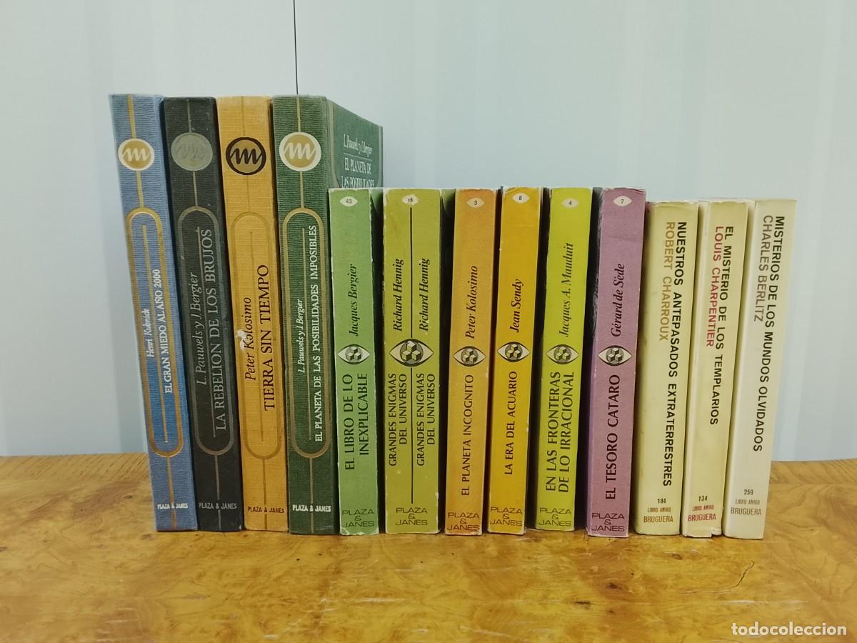 Libros de segunda mano: Lote 14 Libros Realismo Fant&aacute;stico y Misterio - Plaza & Jan&eacute;s Otros Mundos - &iexcl;Incluye 1&ordf;s Ediciones!