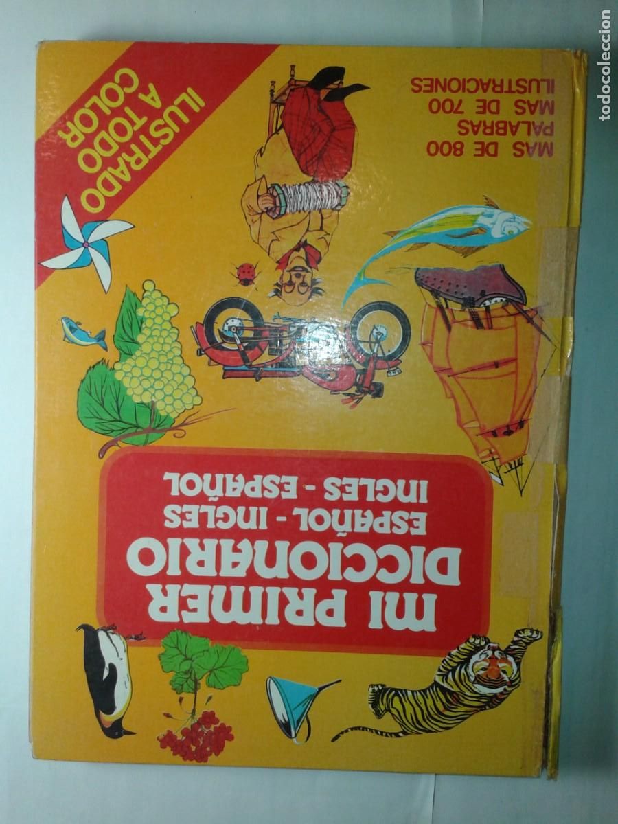 Livres d'occasion: MI PRIMER DICCIONARIO ESPA&Ntilde;OL - INGL&Eacute;S / INGL&Eacute;S ESPA&Ntilde;OL ILUSTRADO 1980 EDICIONES NAUTA