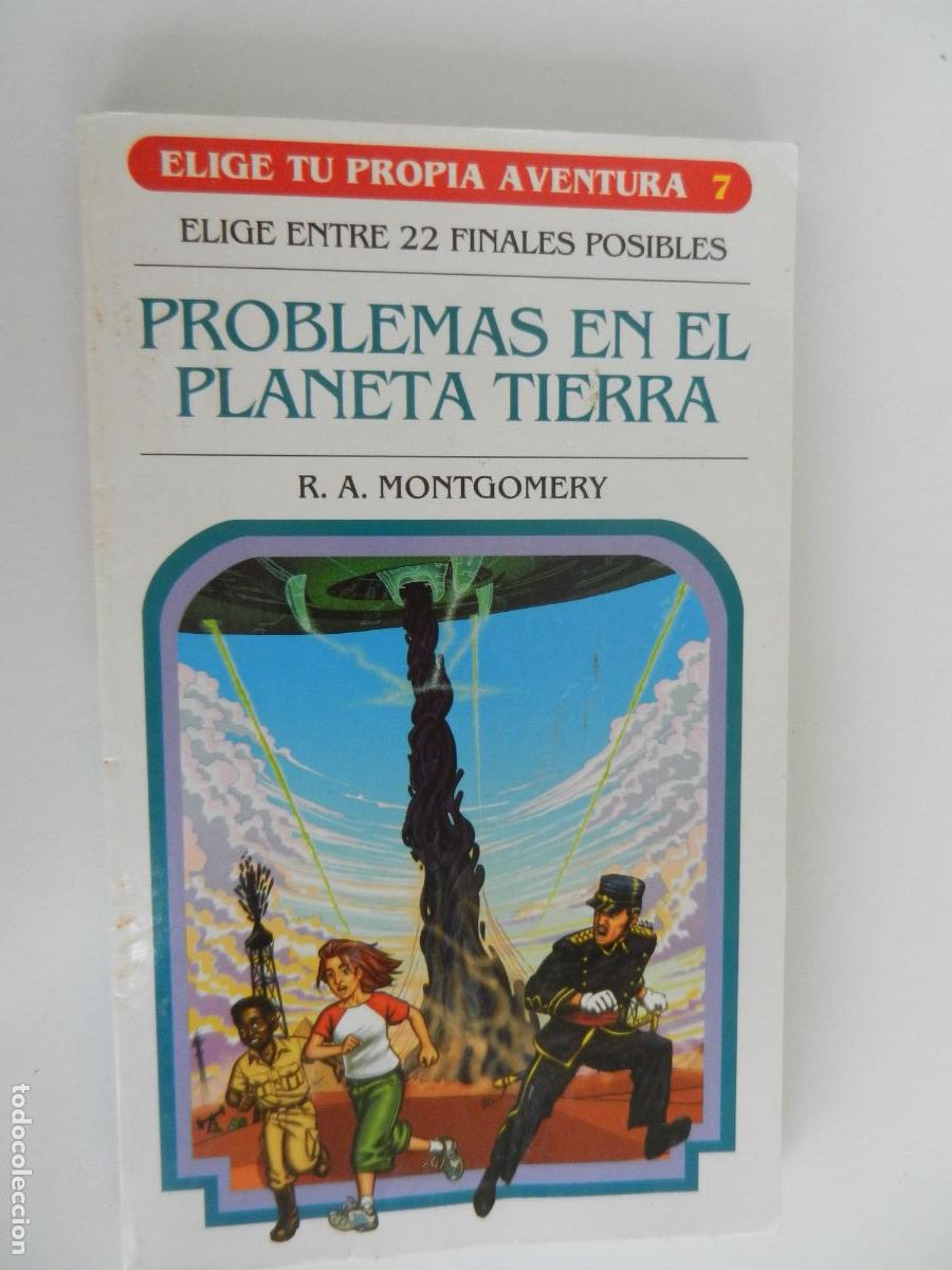 Libros de segunda mano: PROBLEMAS EN EL PLANETA TIERRA - R. A. MONTGOMERY - ELIGE TU PROPIA AVENTURA 7 - SM 2007.