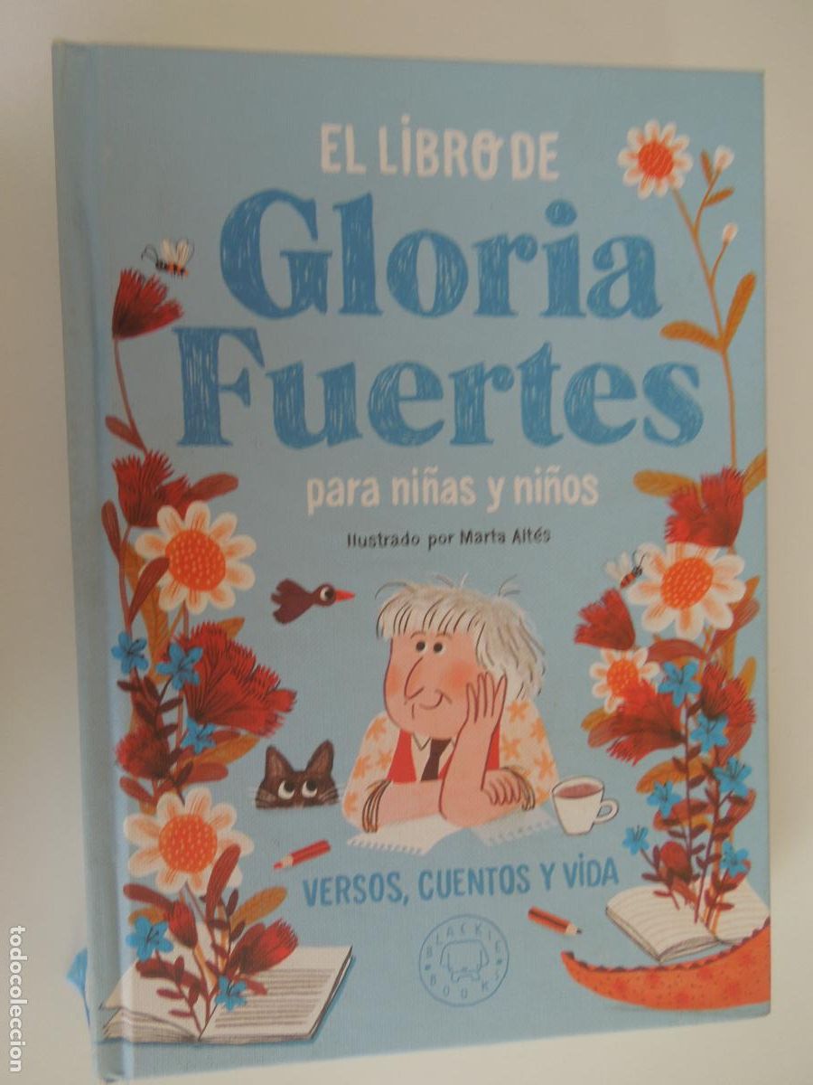 Libros de segunda mano: EL LIBRO DE GLORIA FUERTES PARA NINOS Y NI&Ntilde;AS - VERSOS CUENTOS Y VIDA - 1&ordf; EDC 2017