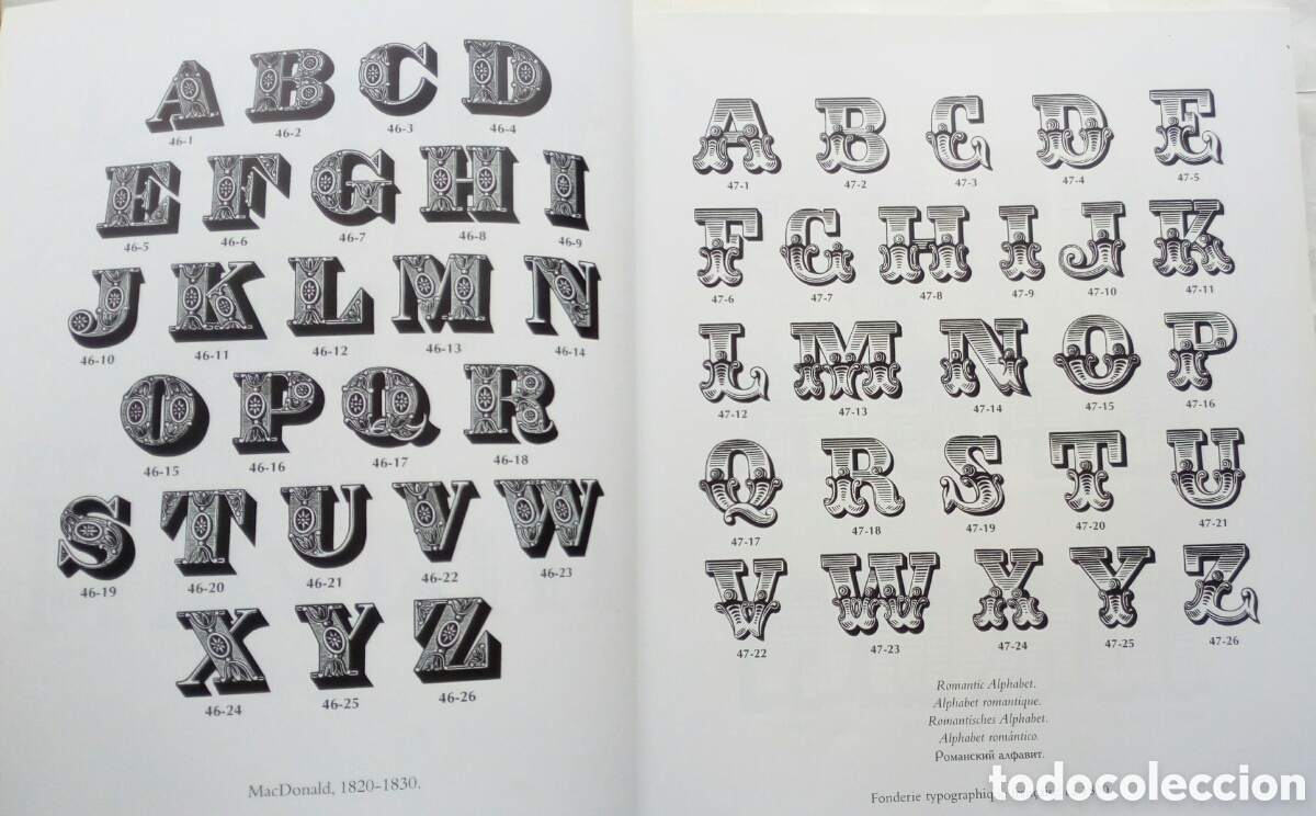 Libros de segunda mano: Alfabetos. Alphabets. Alphabete... Clara Schmidt. - Foto 7